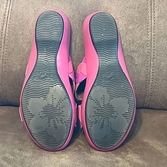 Dansko Dee Sandals Womens Adjustable Wedge Slide Slip On Size 37 - Picture 6 of 12